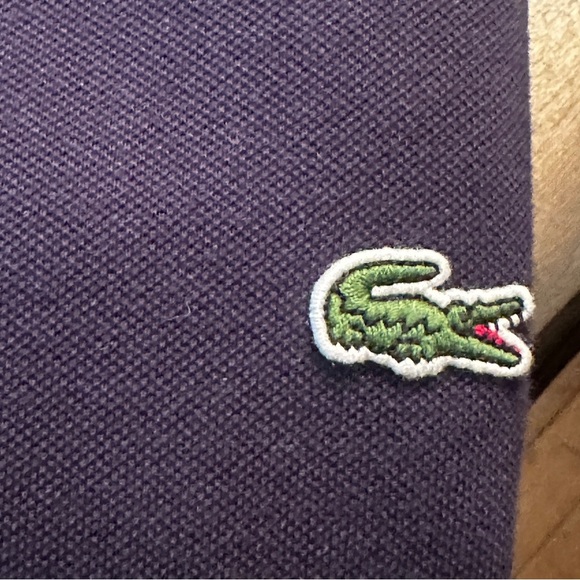 Lacoste Navy Blue Polo Shirt Pima (Regular fit) - Picture 5 of 9